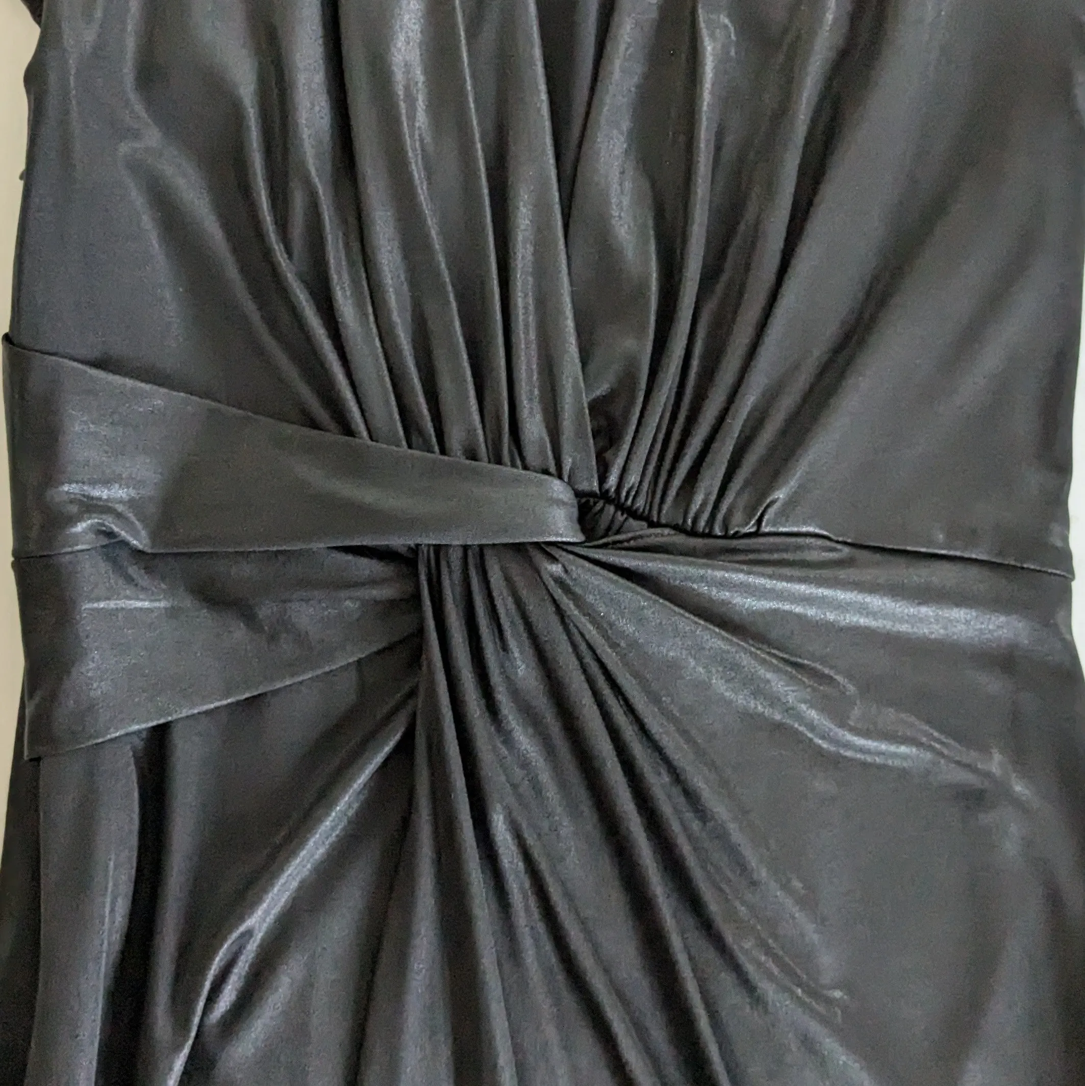 Halston Heritage Black Maxi Dress Size Small