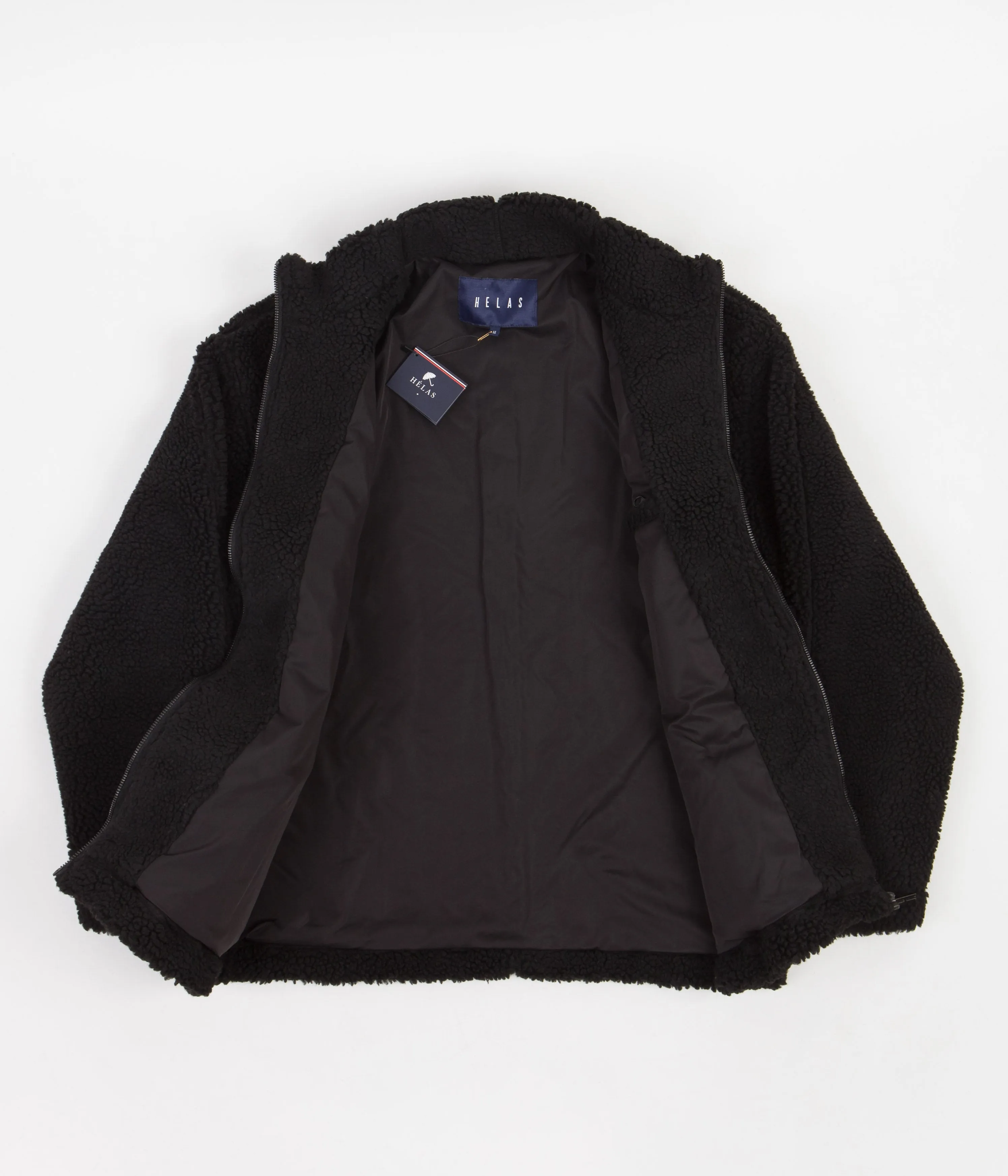 Helas Teddy Jacket - Black