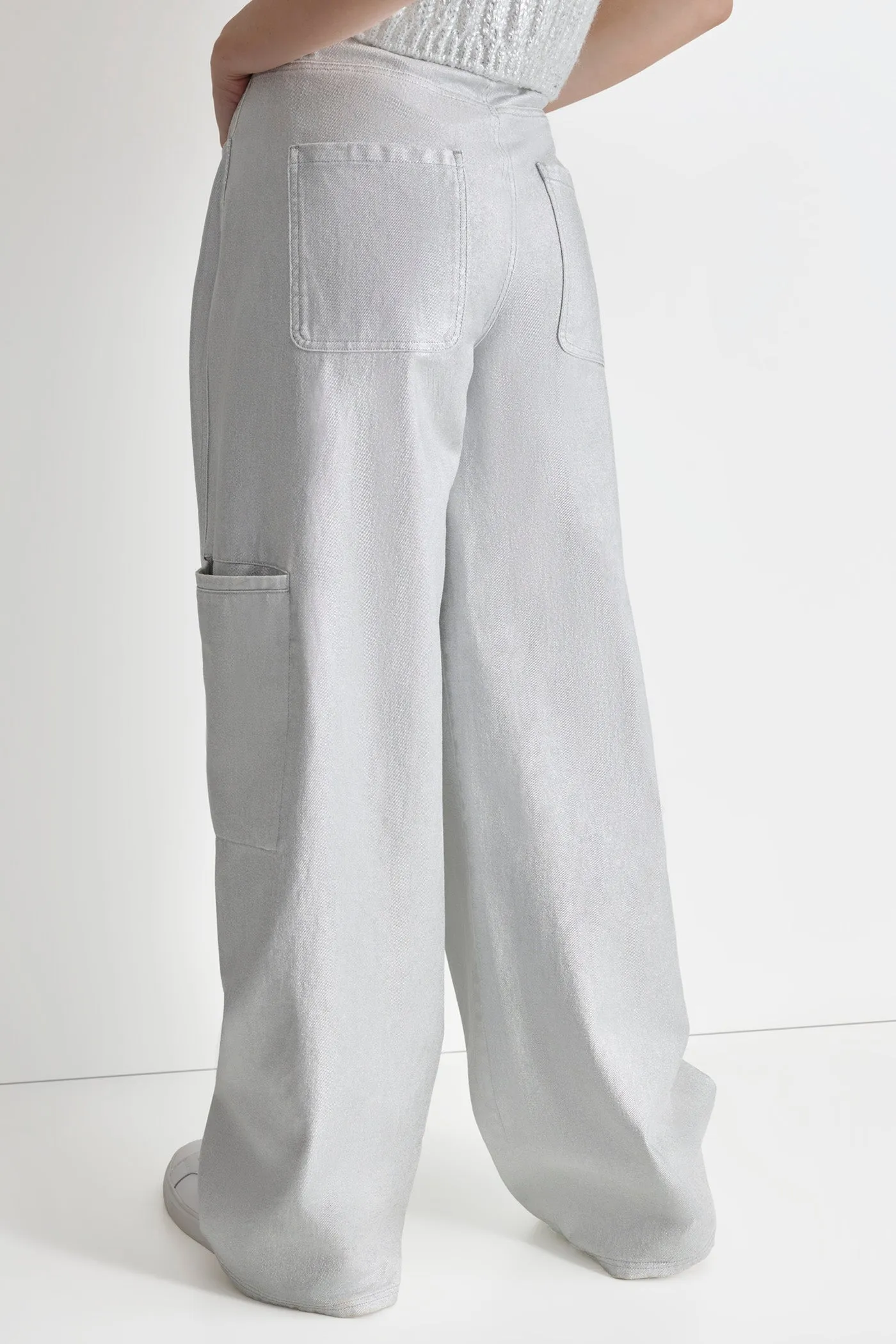 HIGH RISE CLEAN CARGO PANT