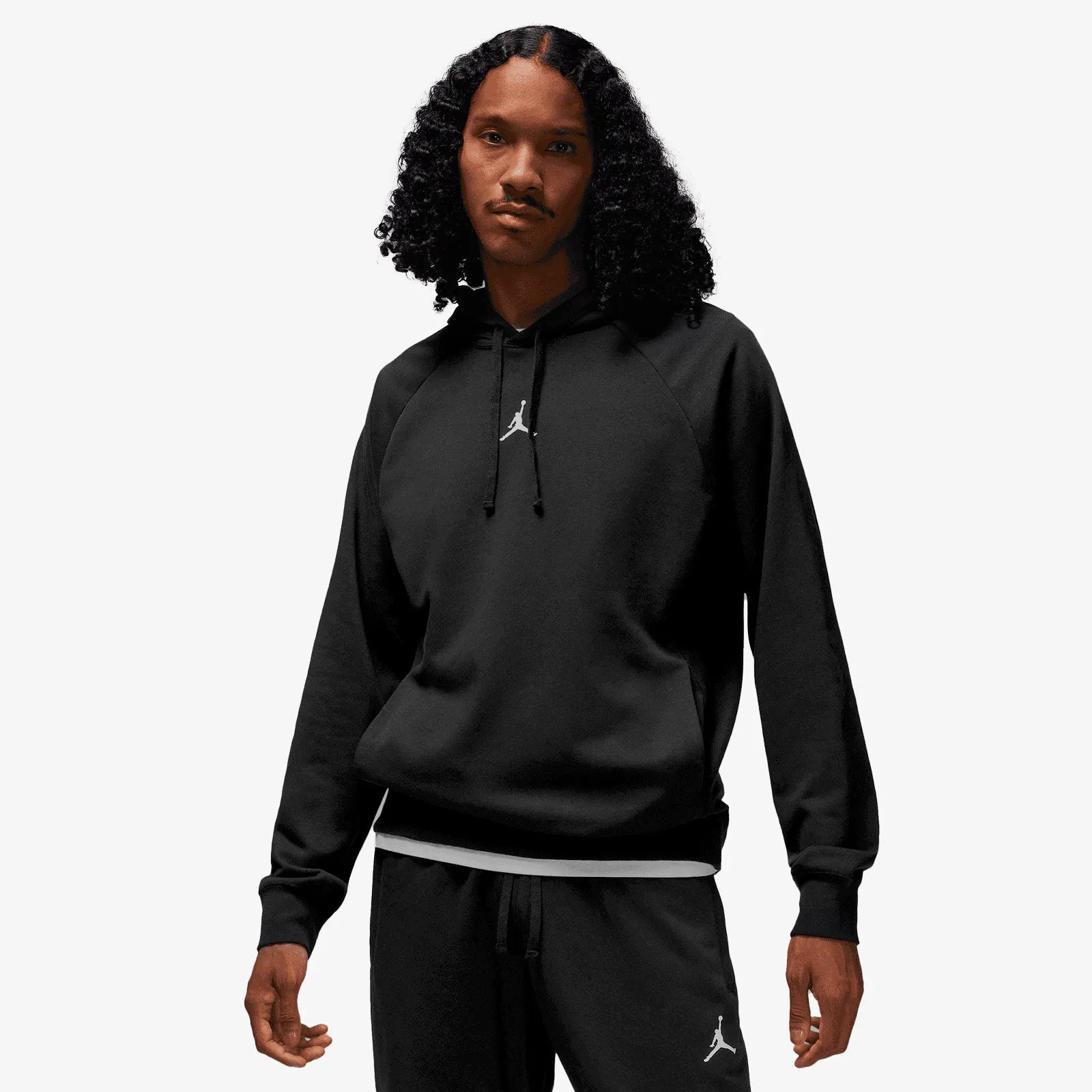 Jordan Dri-FIT Sport Crossover Fleece Hoodie - Black