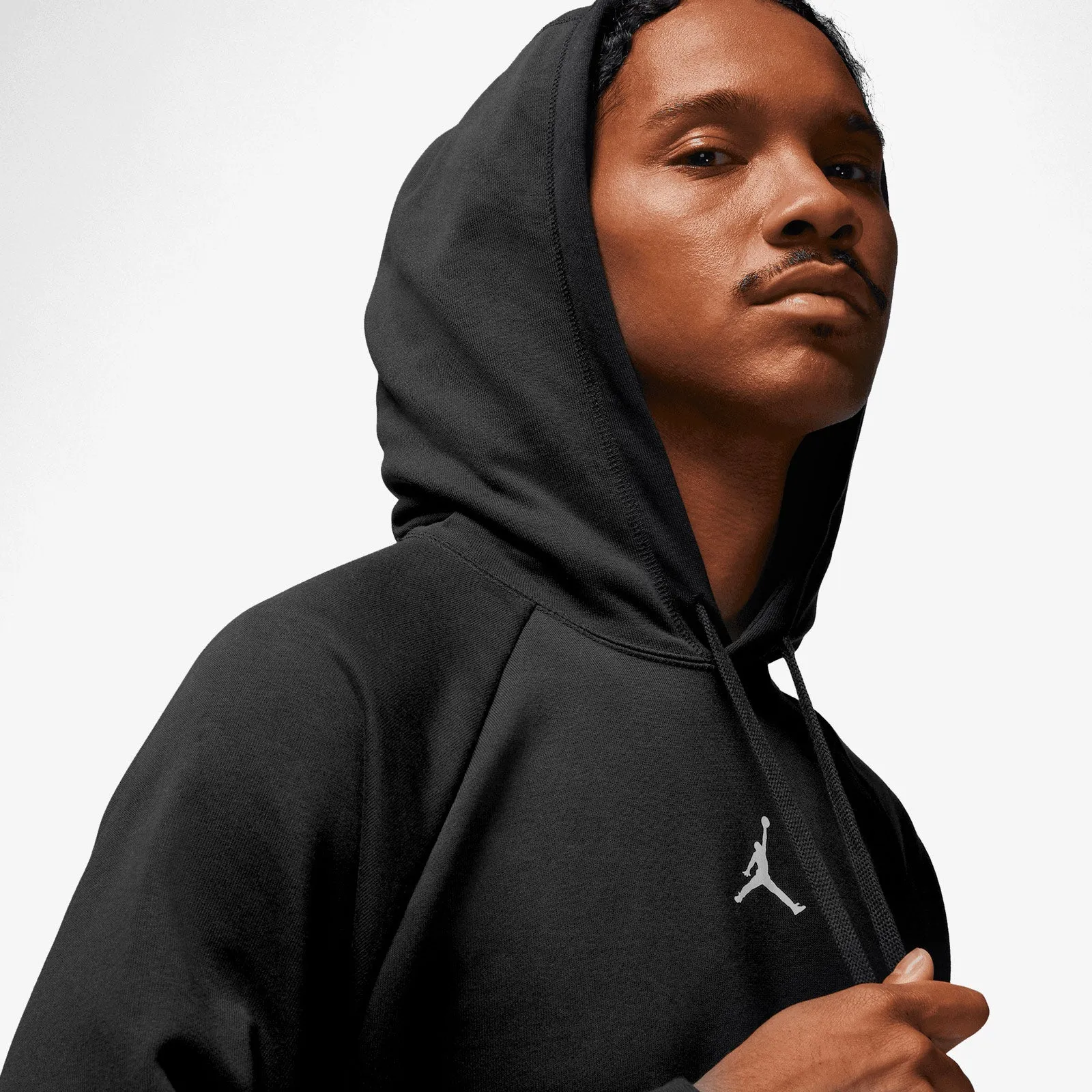 Jordan Dri-FIT Sport Crossover Fleece Hoodie - Black