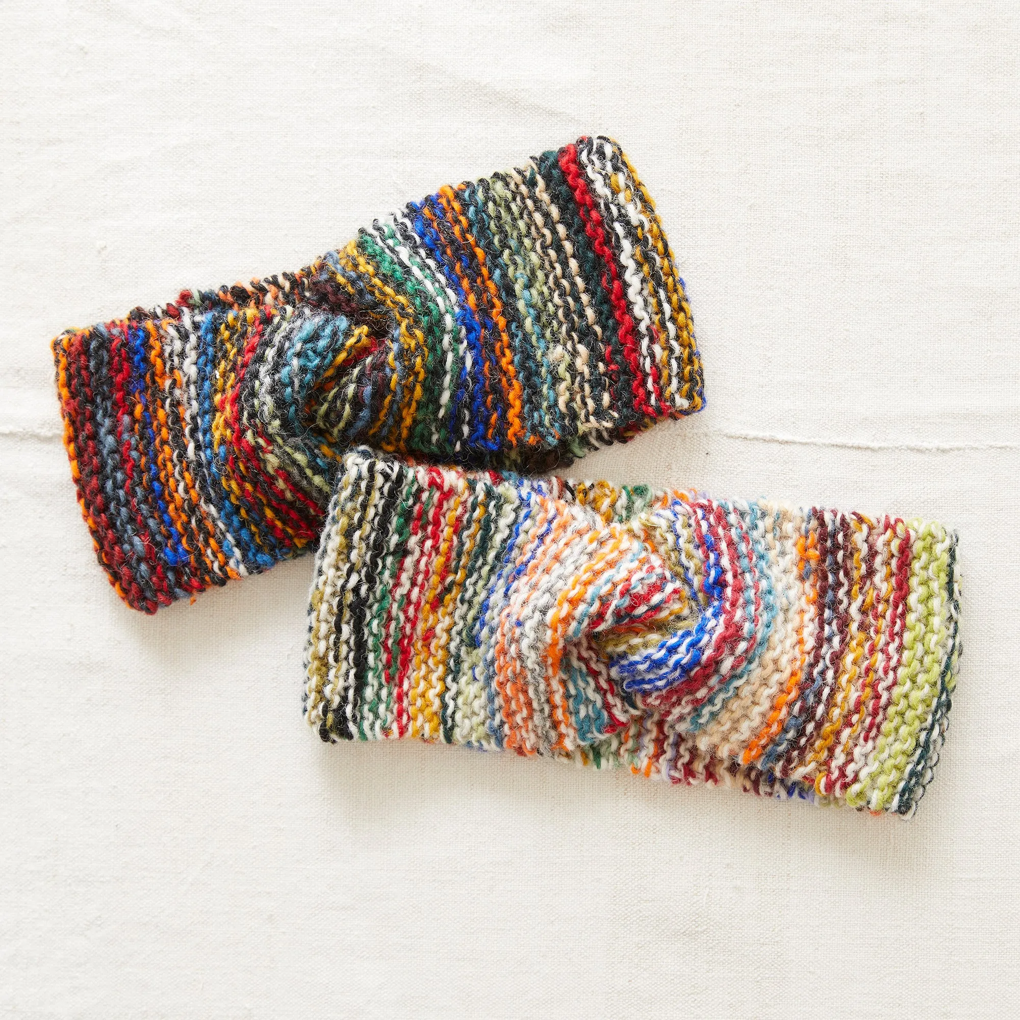 KARMA Twist Earwarmer Headband Eco Repurposed Wool