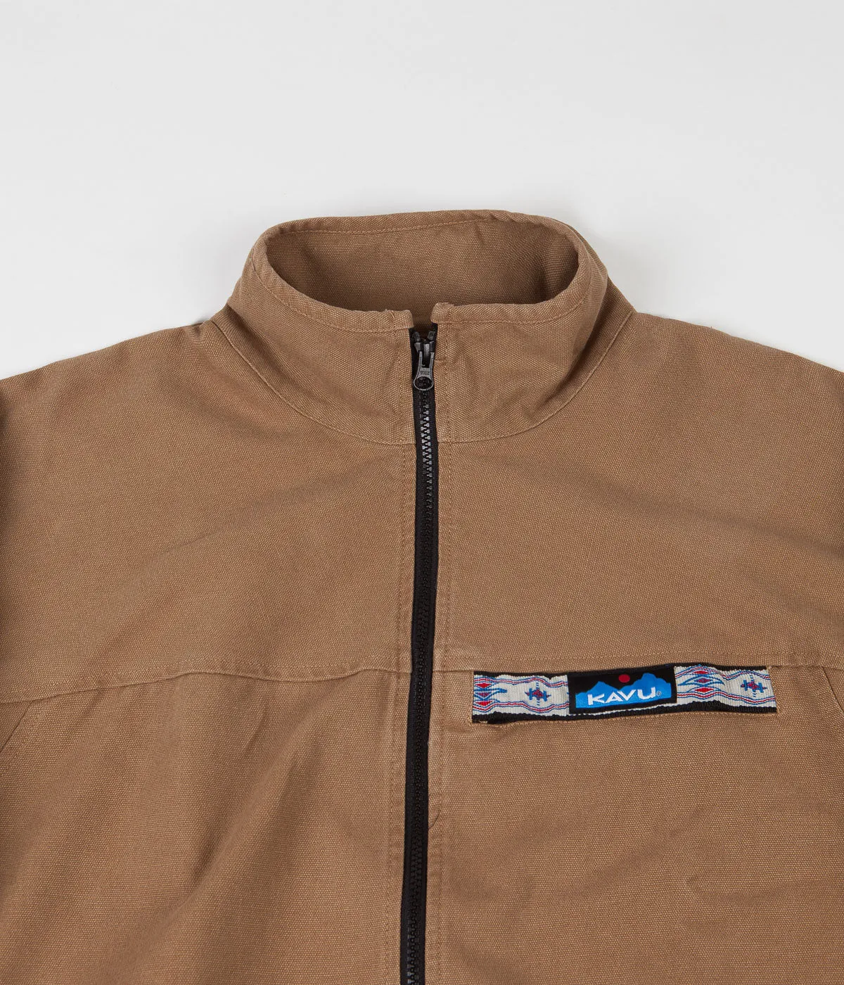 Kavu Full Zip Throwshirt Jacket - Heritage Khaki