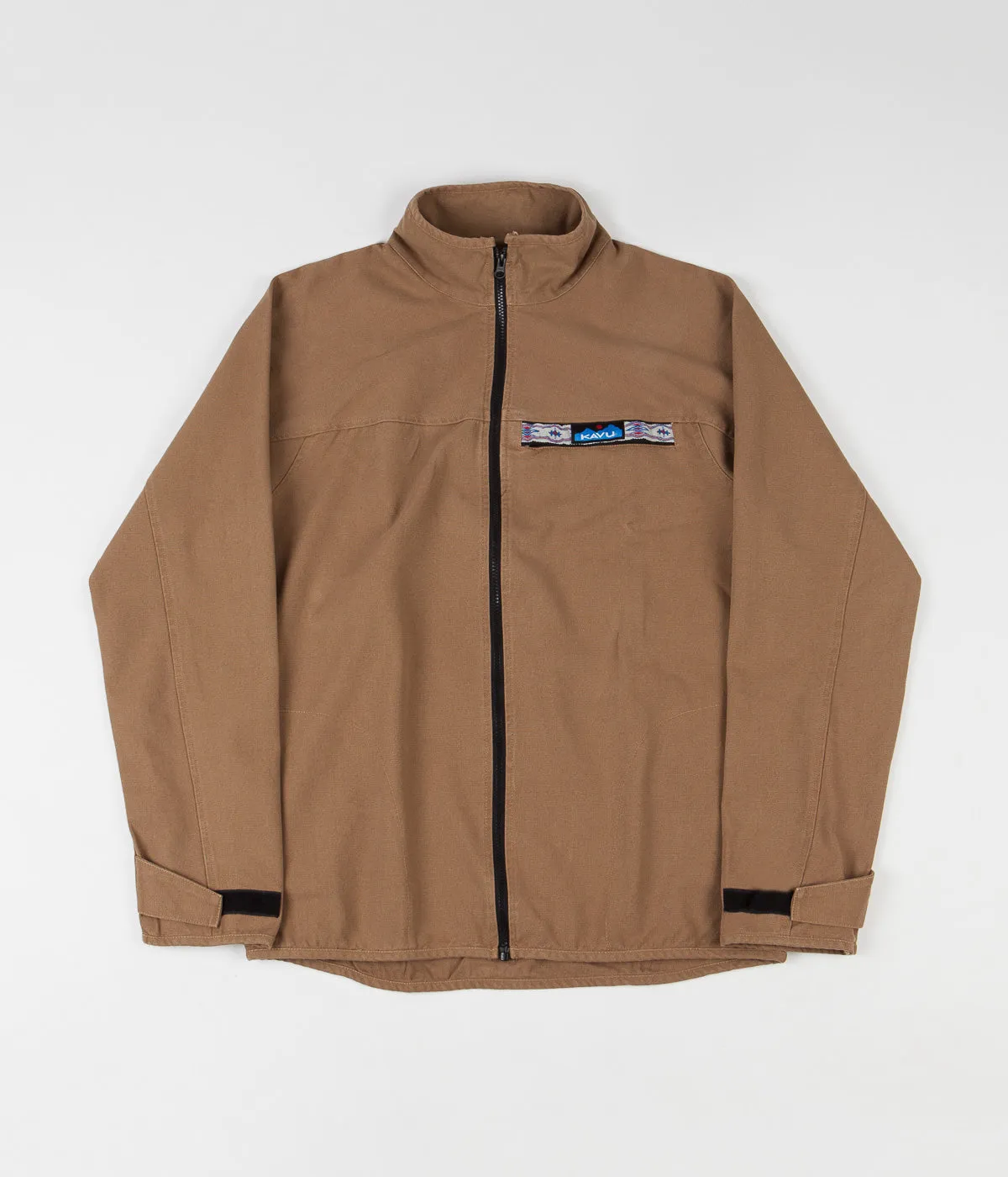 Kavu Full Zip Throwshirt Jacket - Heritage Khaki