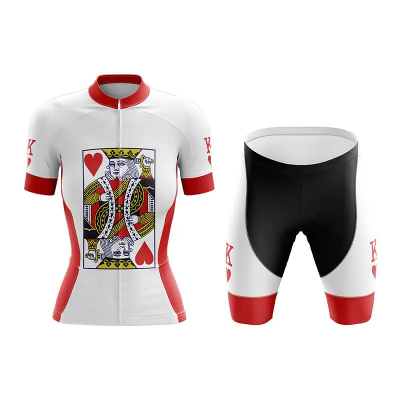 King Playing Cards (KING-HEART) Club Cycling Kit