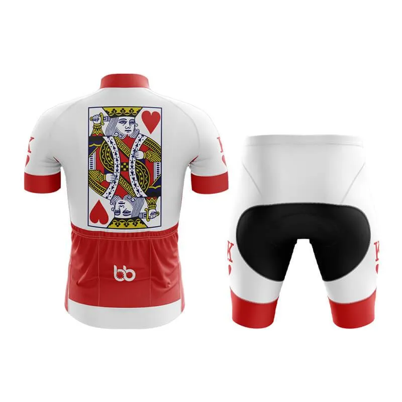 King Playing Cards (KING-HEART) Club Cycling Kit