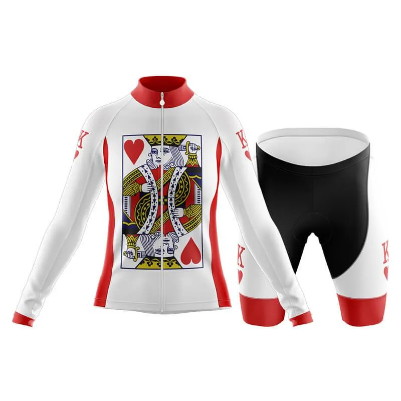 King Playing Cards (KING-HEART) Club Cycling Kit