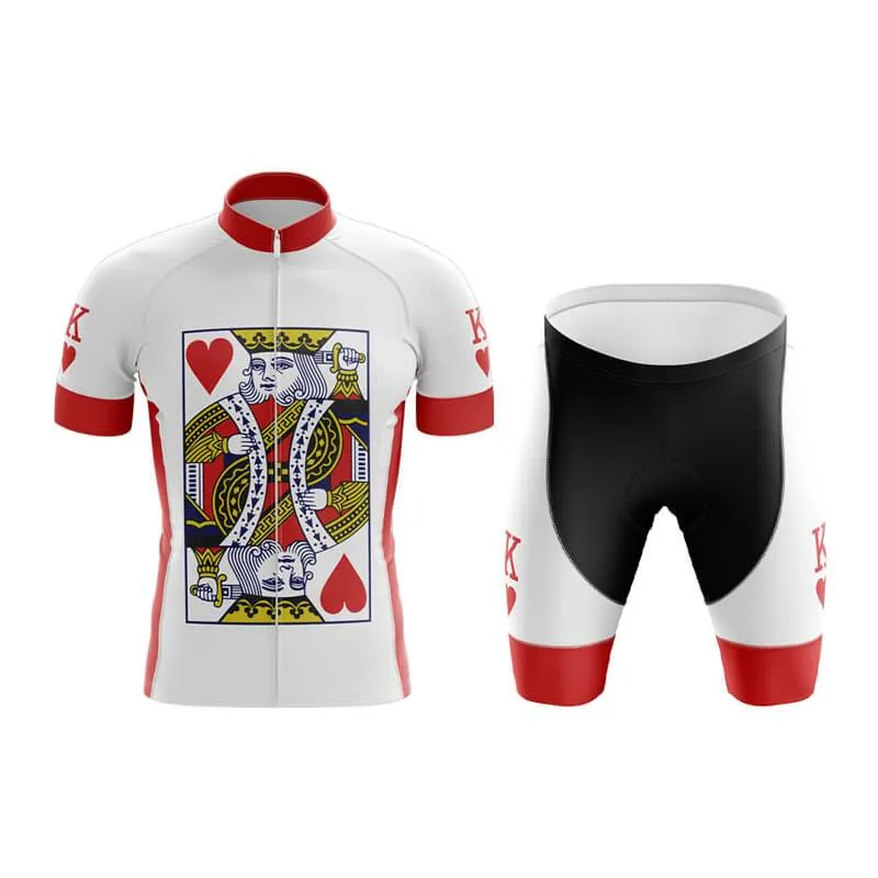 King Playing Cards (KING-HEART) Club Cycling Kit