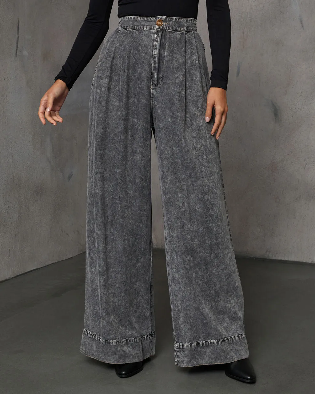 Kinslei High Rise Wide Leg Pants