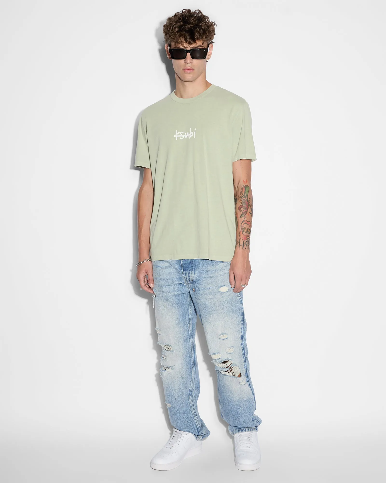 Ksubi Hazlow Nu Heritage Trashed Jeans - Denim