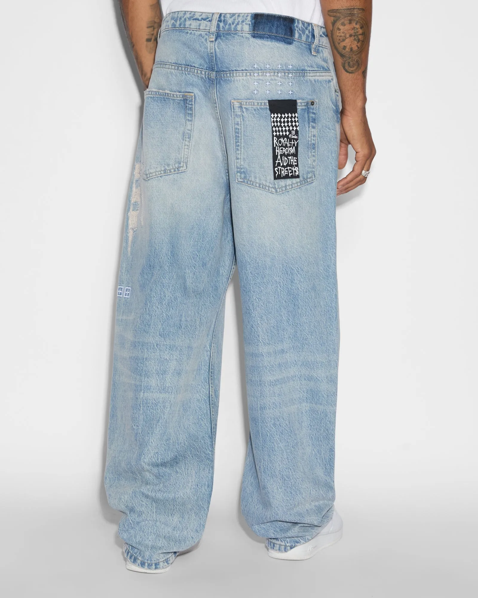 Ksubi Maxx Nu Heritage Baggy Jeans - Denim