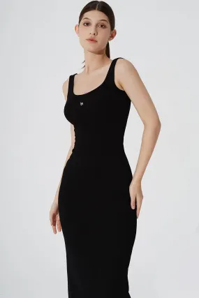 Kyan Midi Dress - Noir