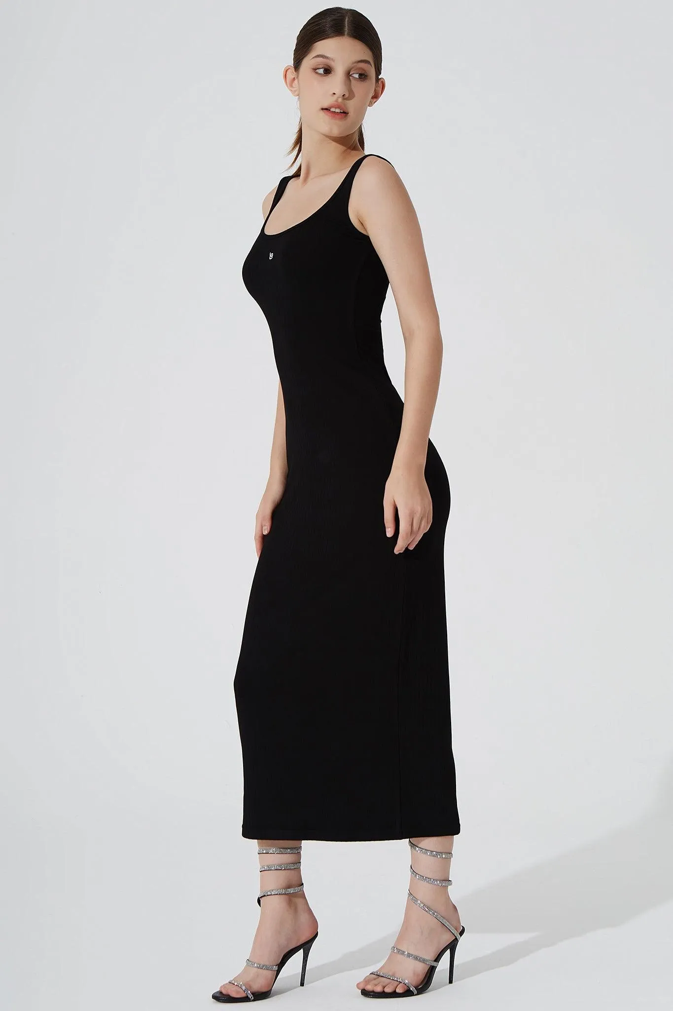 Kyan Midi Dress - Noir