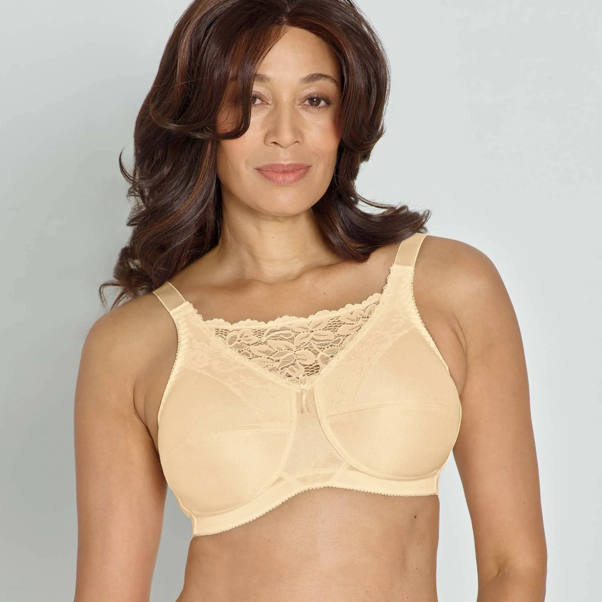 Lace Camisole Especially for You Bra Beige/Bilateral