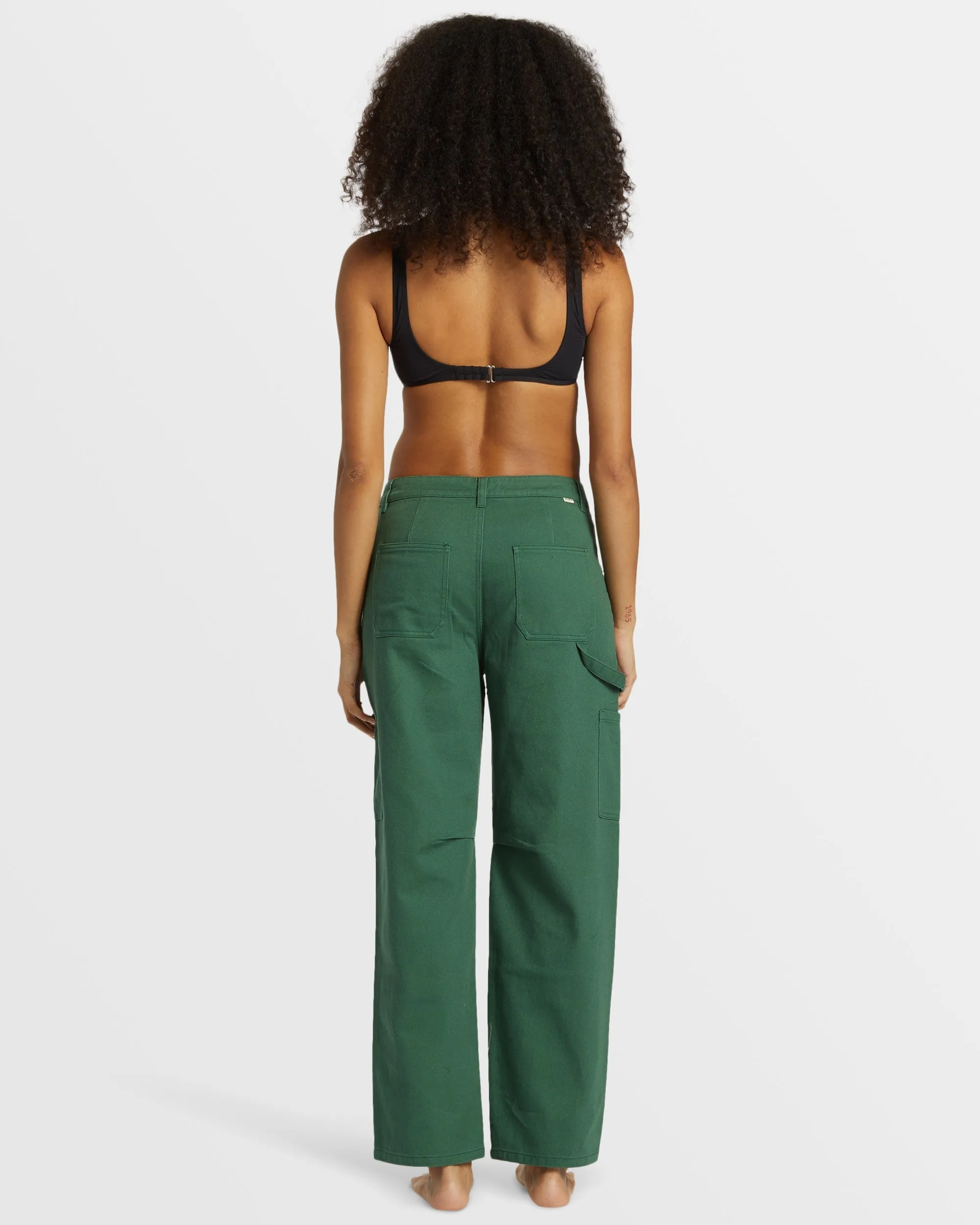 Leia Cargo Pants - Emerald Bay