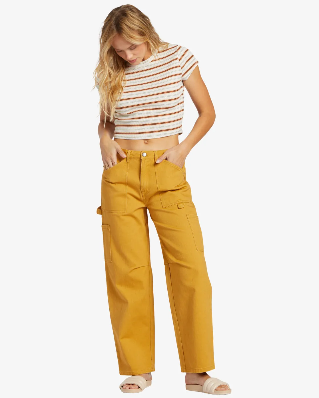 Leia Cargo Pants - Wild Honey