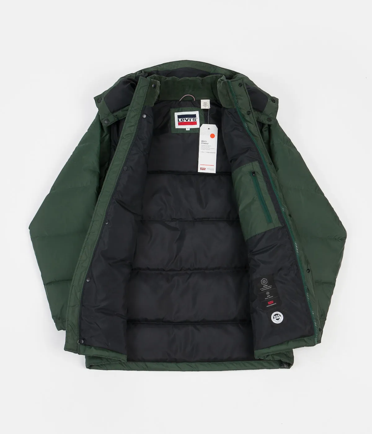 Levi’s® Red Tab™ Fillmore Mid Parka Jacket - Python Green