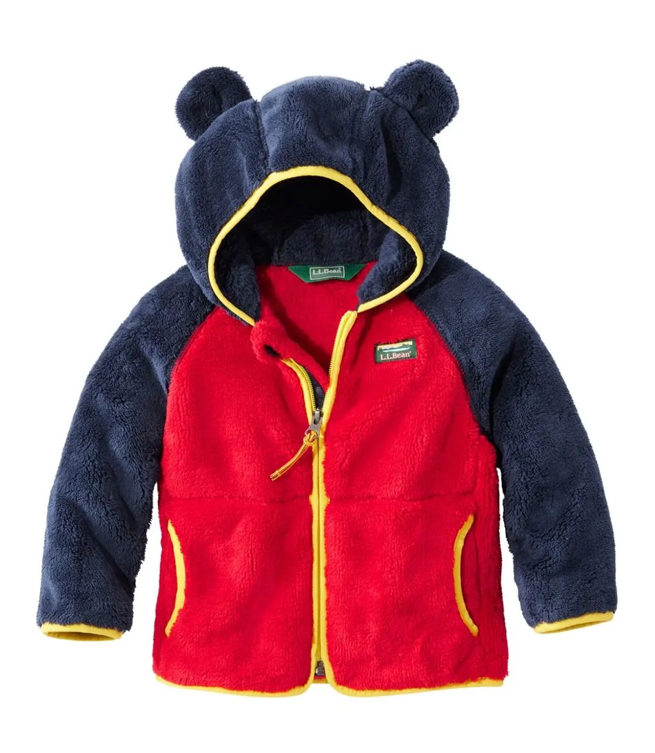 LLB Hi-Pile Fleece Color Block Jacket Toddlers'