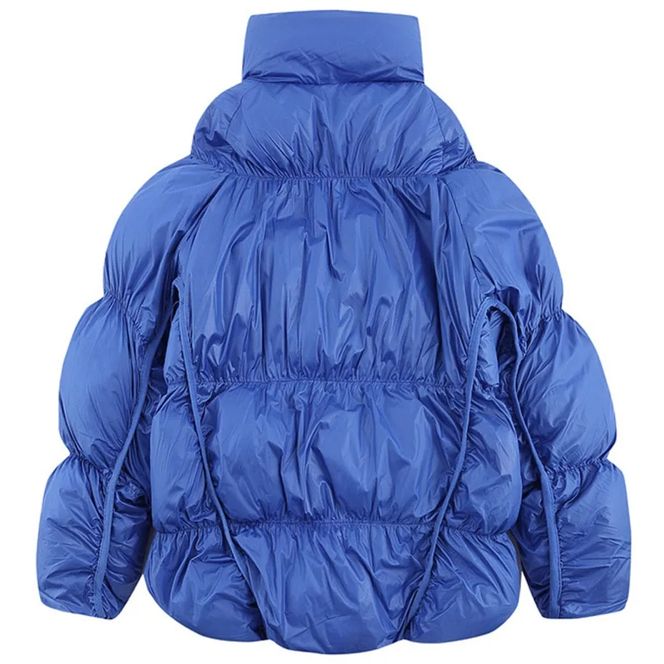 Loose Over Shoulder Padded Jacket