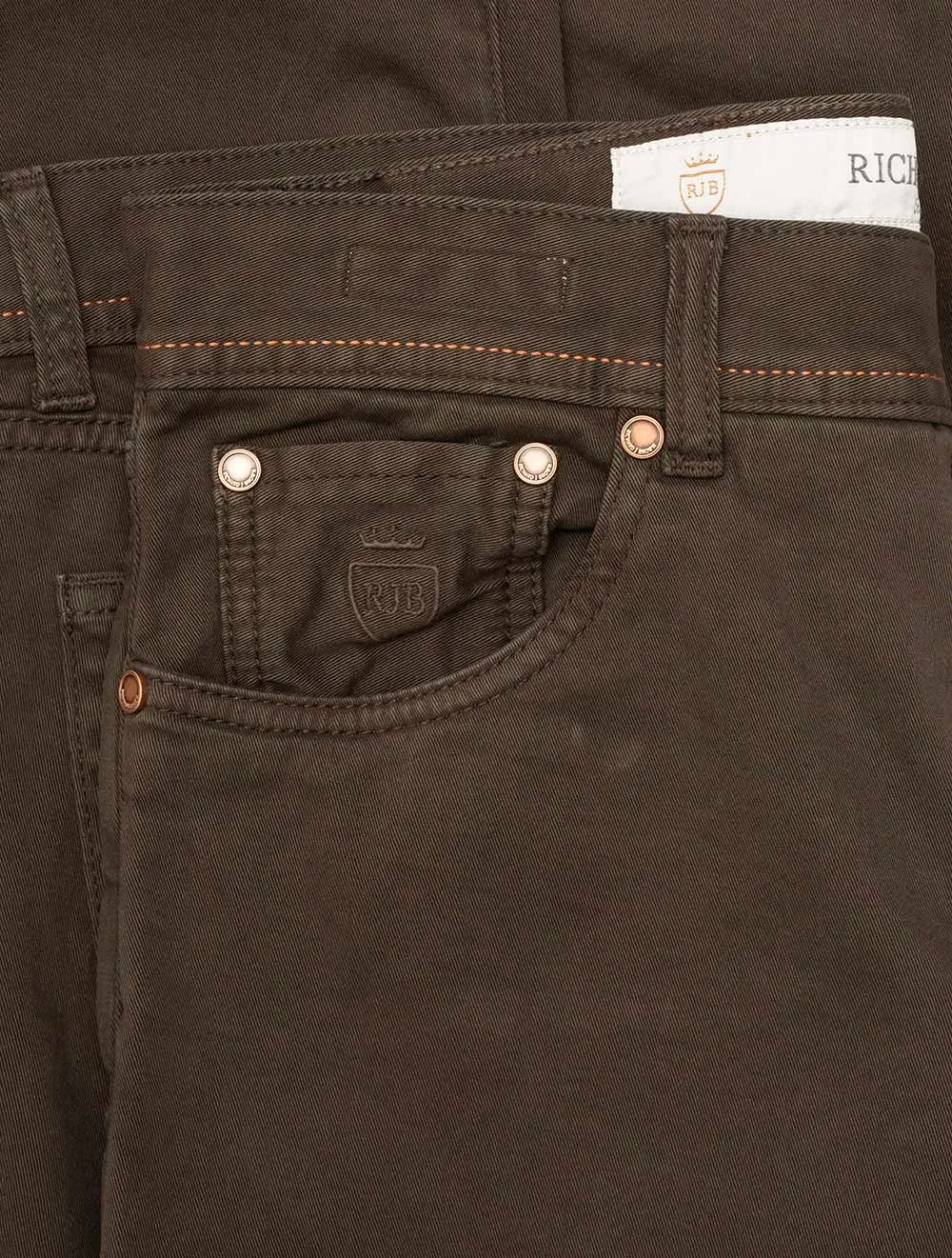 Luxury Denim Cashmere Jean Choc