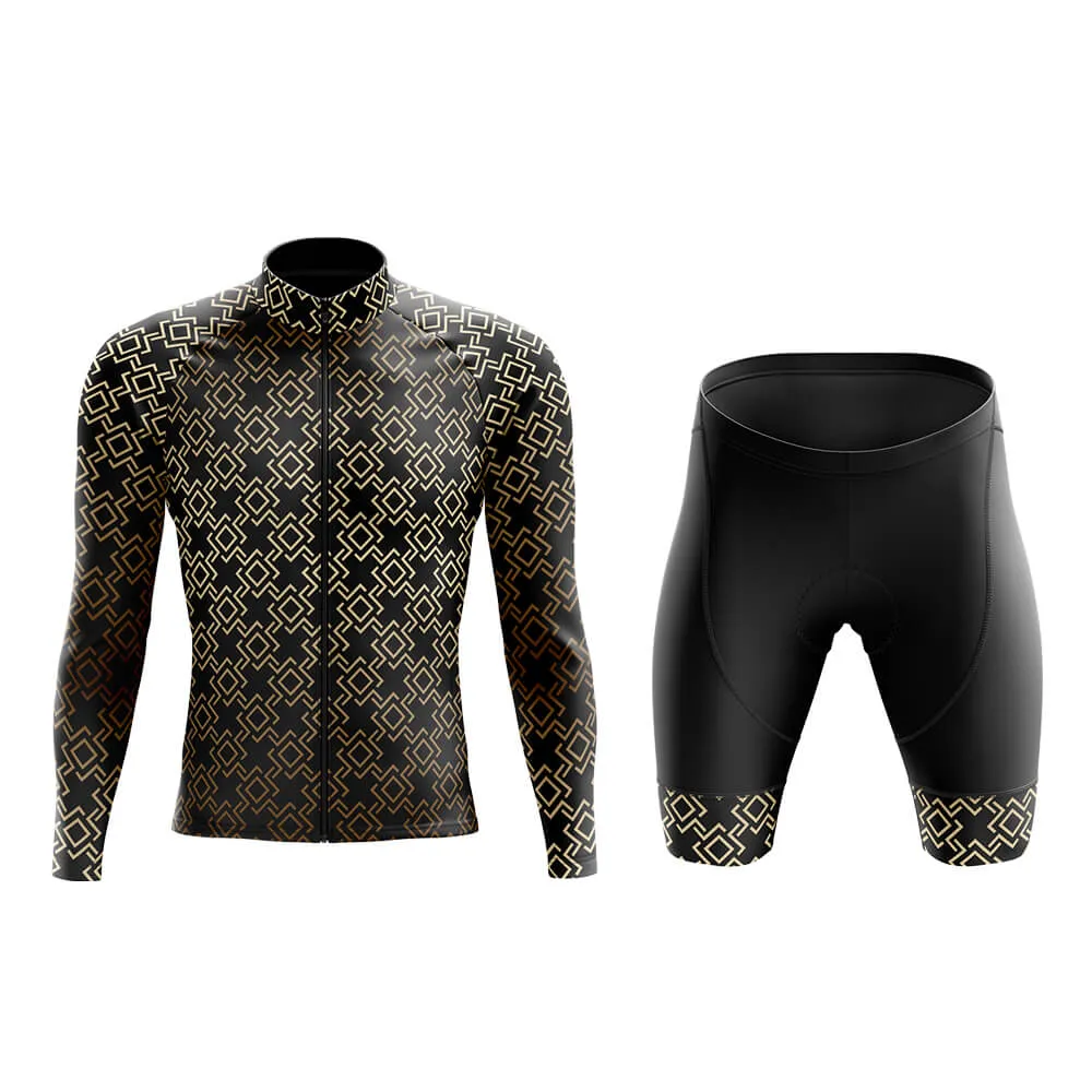 Luxury (V10) (Black) Club Cycling Kit