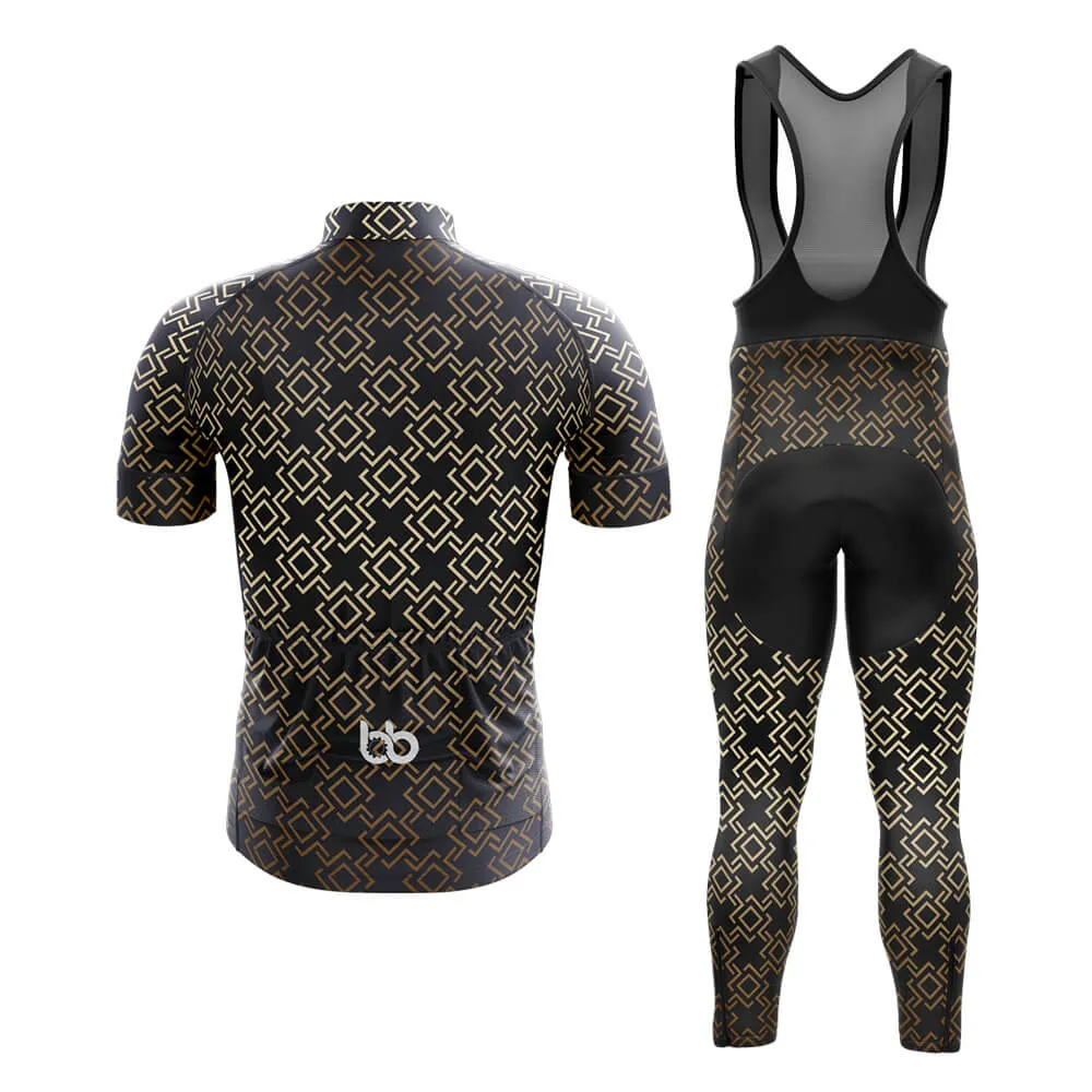 Luxury (V10) (Black) Club Cycling Kit