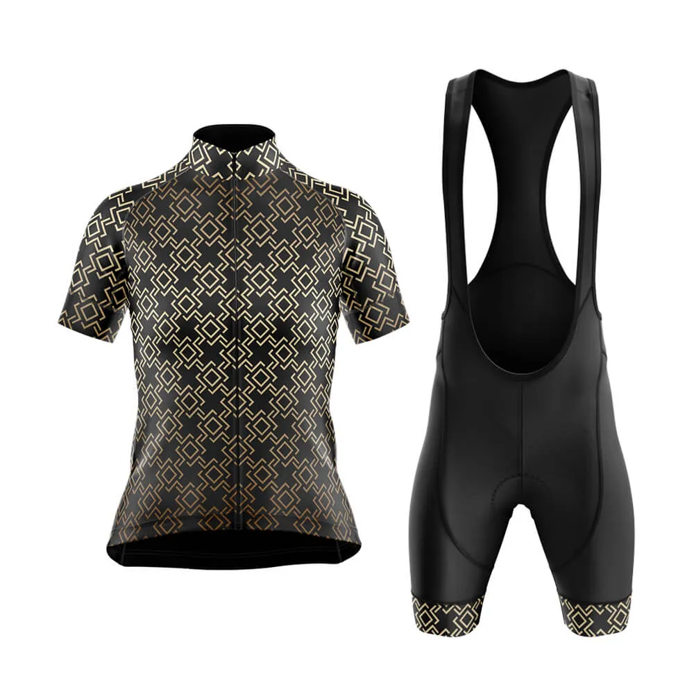 Luxury (V10) (Black) Club Cycling Kit