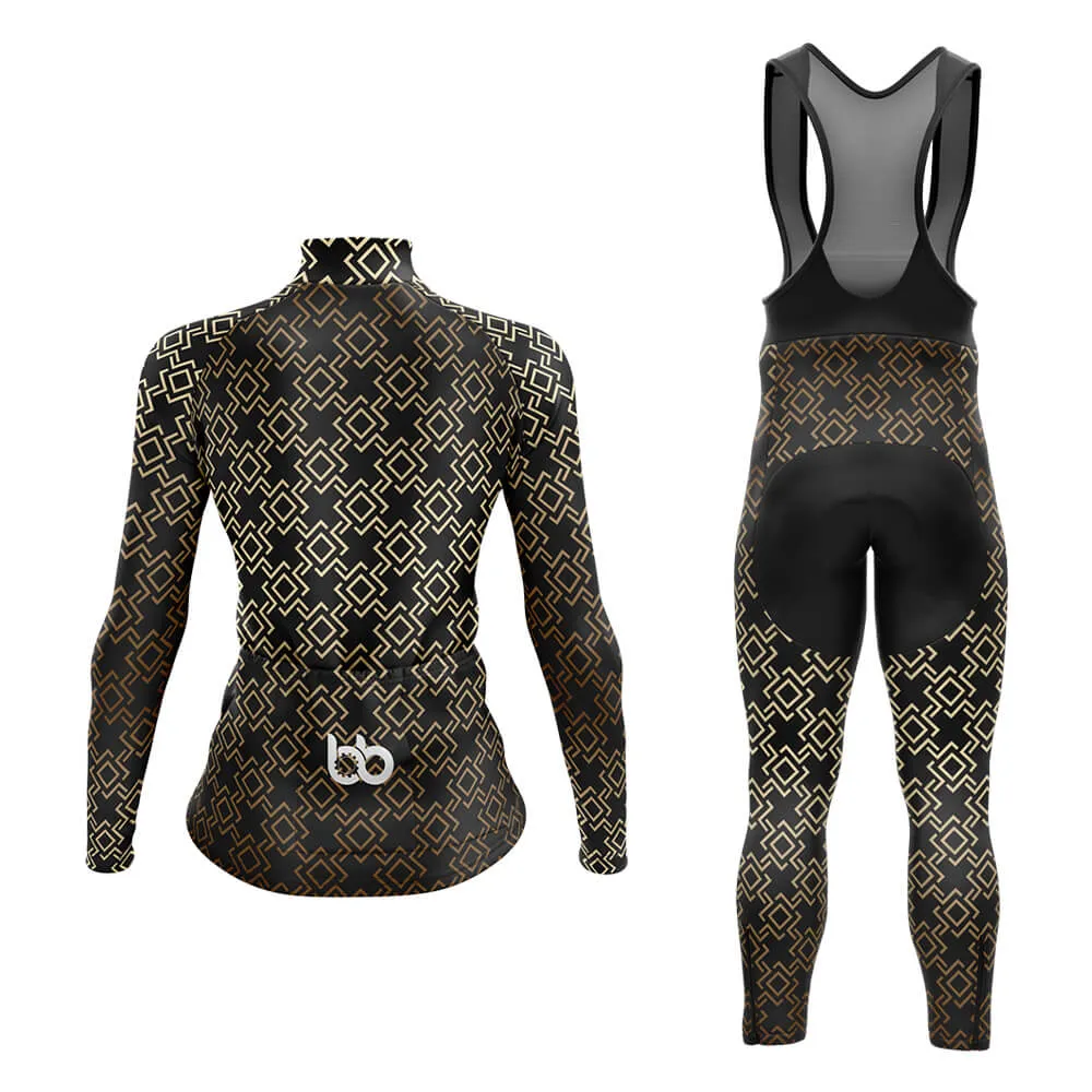 Luxury (V10) (Black) Club Cycling Kit