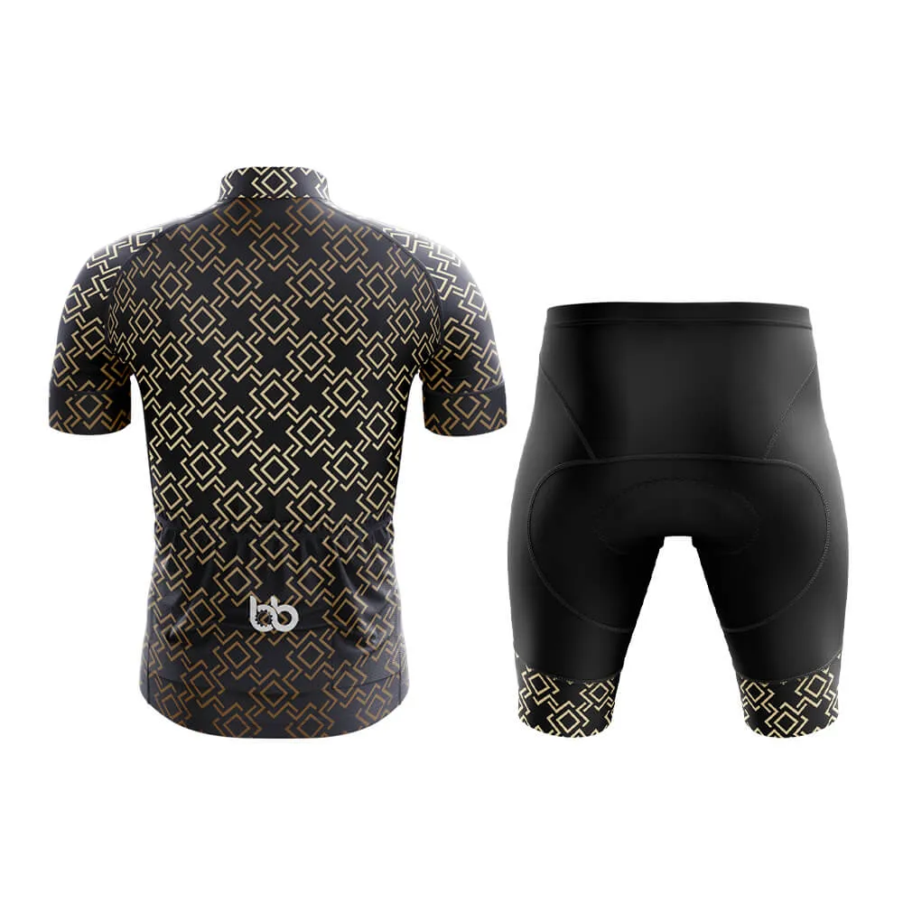 Luxury (V10) (Black) Club Cycling Kit