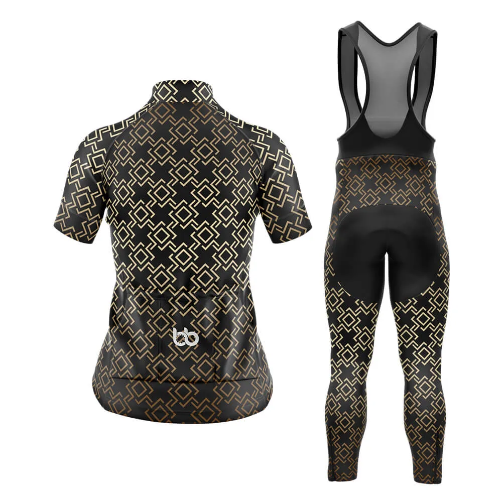 Luxury (V10) (Black) Club Cycling Kit