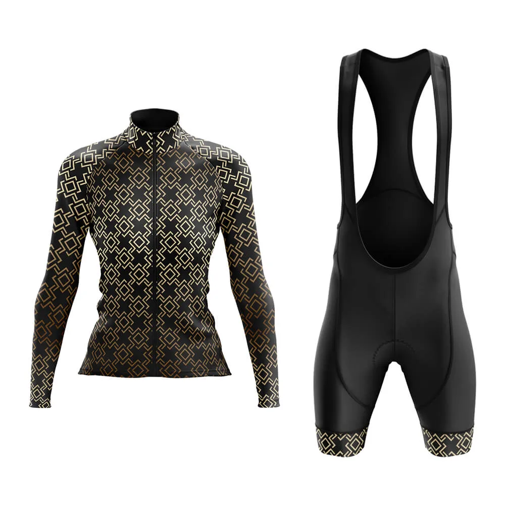 Luxury (V10) (Black) Club Cycling Kit