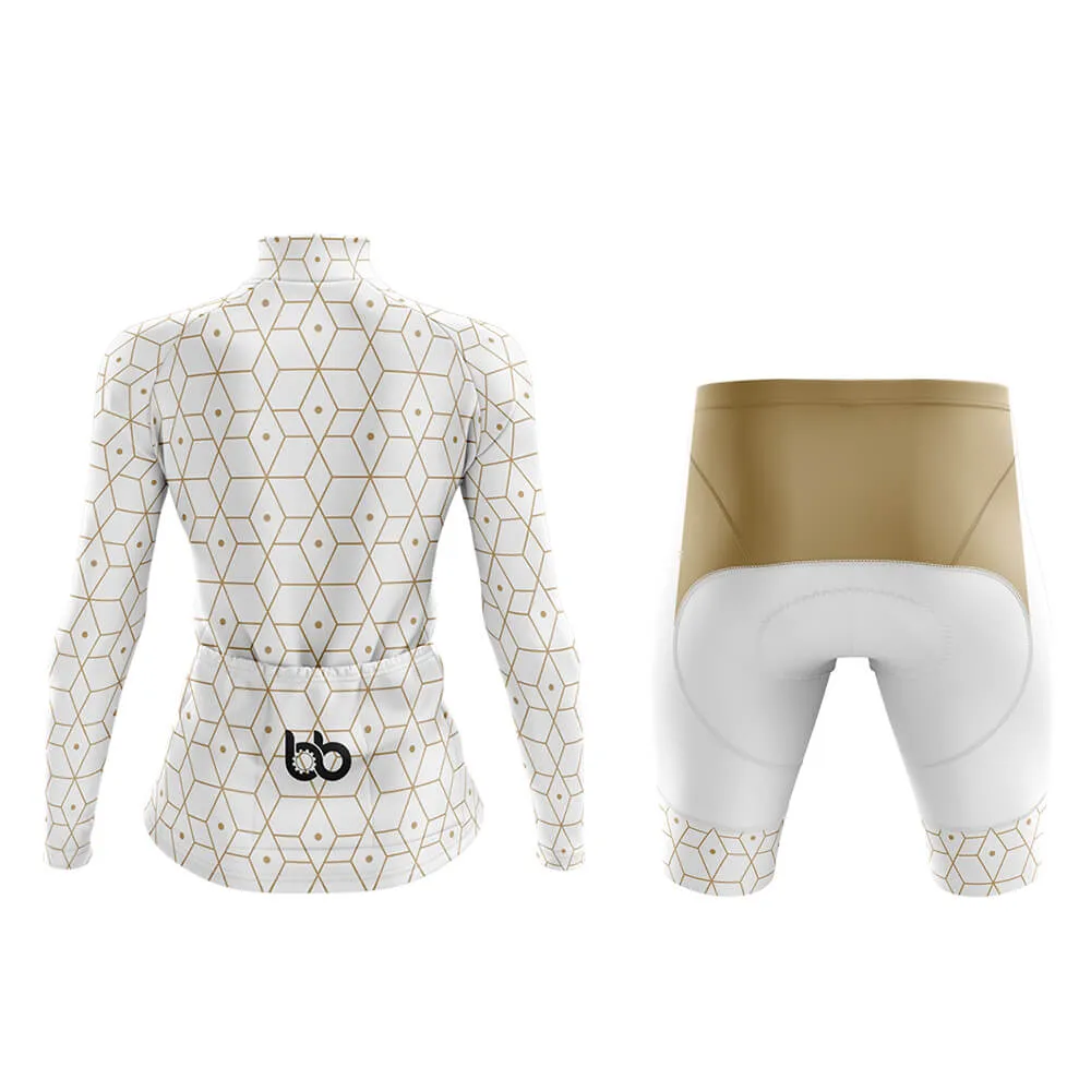 Luxury (V6) (White) Club Cycling Kit