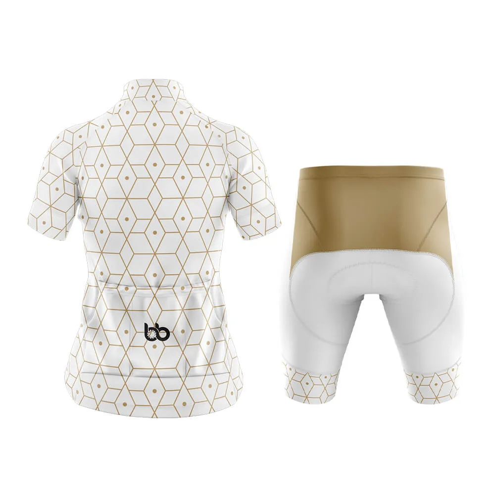 Luxury (V6) (White) Club Cycling Kit