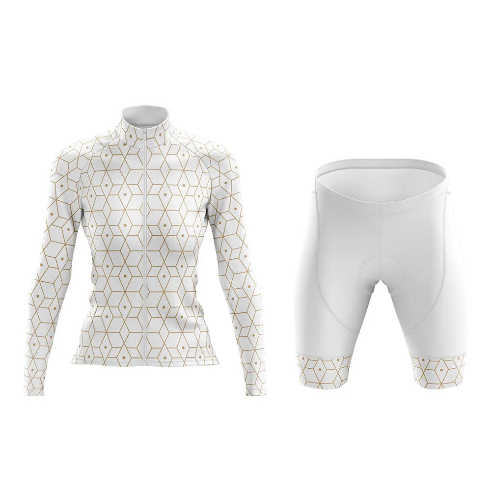 Luxury (V6) (White) Club Cycling Kit