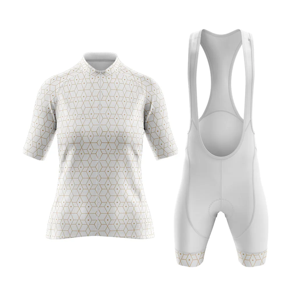 Luxury (V6) (White) Club Cycling Kit