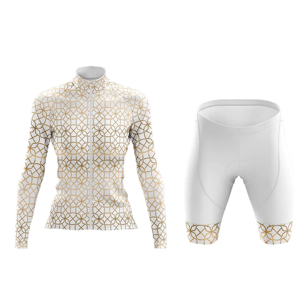 Luxury (V8) (White) Club Cycling Kit