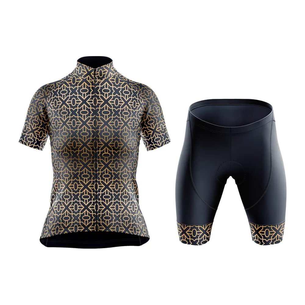 Luxury (V9) (Black) Club Cycling Kit