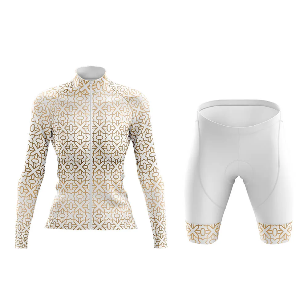 Luxury (V9) (White) Club Cycling Kit