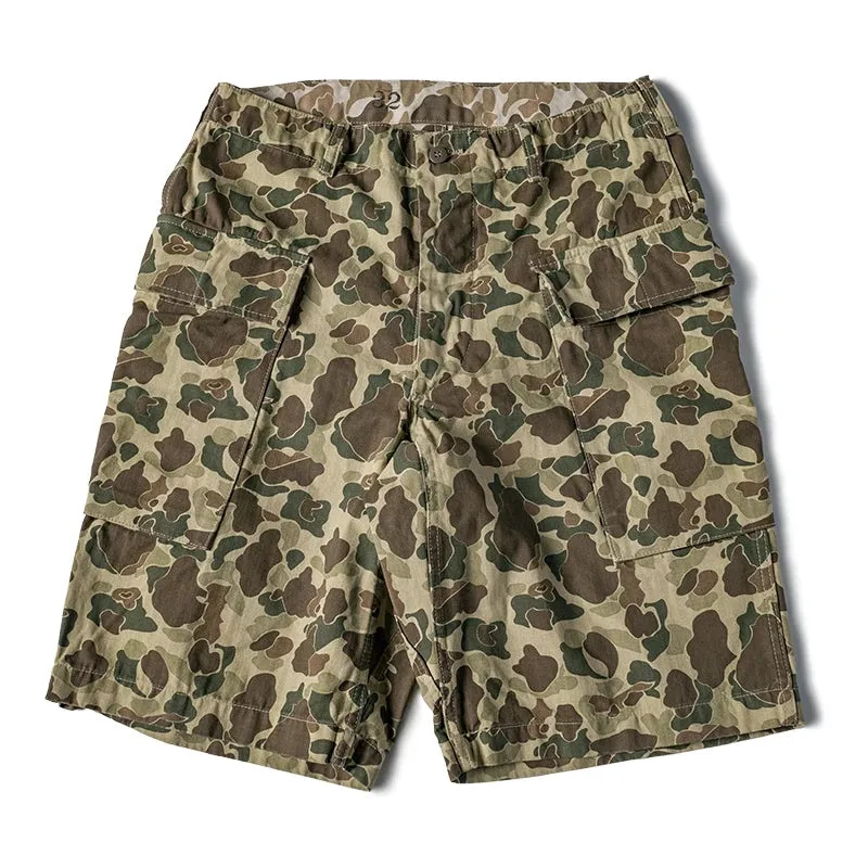 M-43 HBT Duck Hunter Camo Shorts - Loose Fit