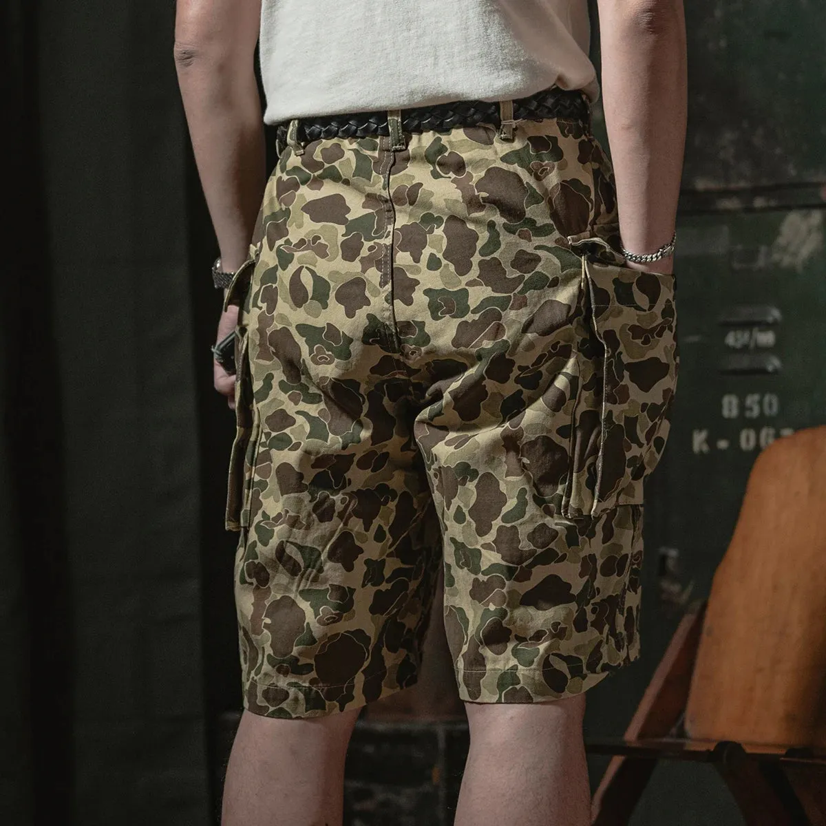 M-43 HBT Duck Hunter Camo Shorts - Loose Fit