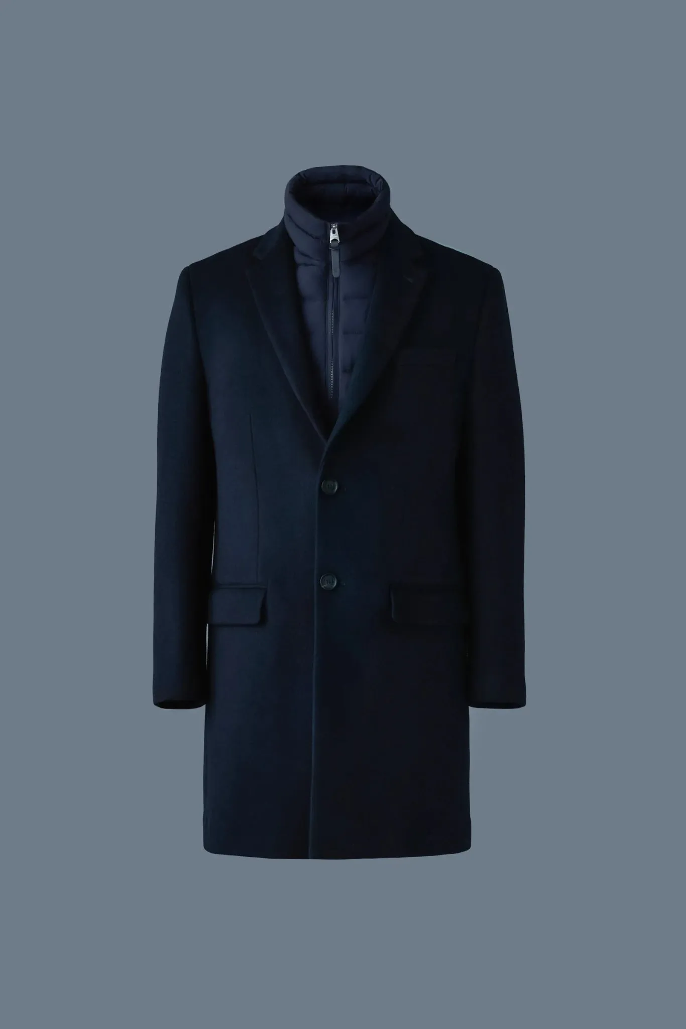 MACKAGE SKAI-SLB - 3-in-1 Wool Coat With Removable Down Liner