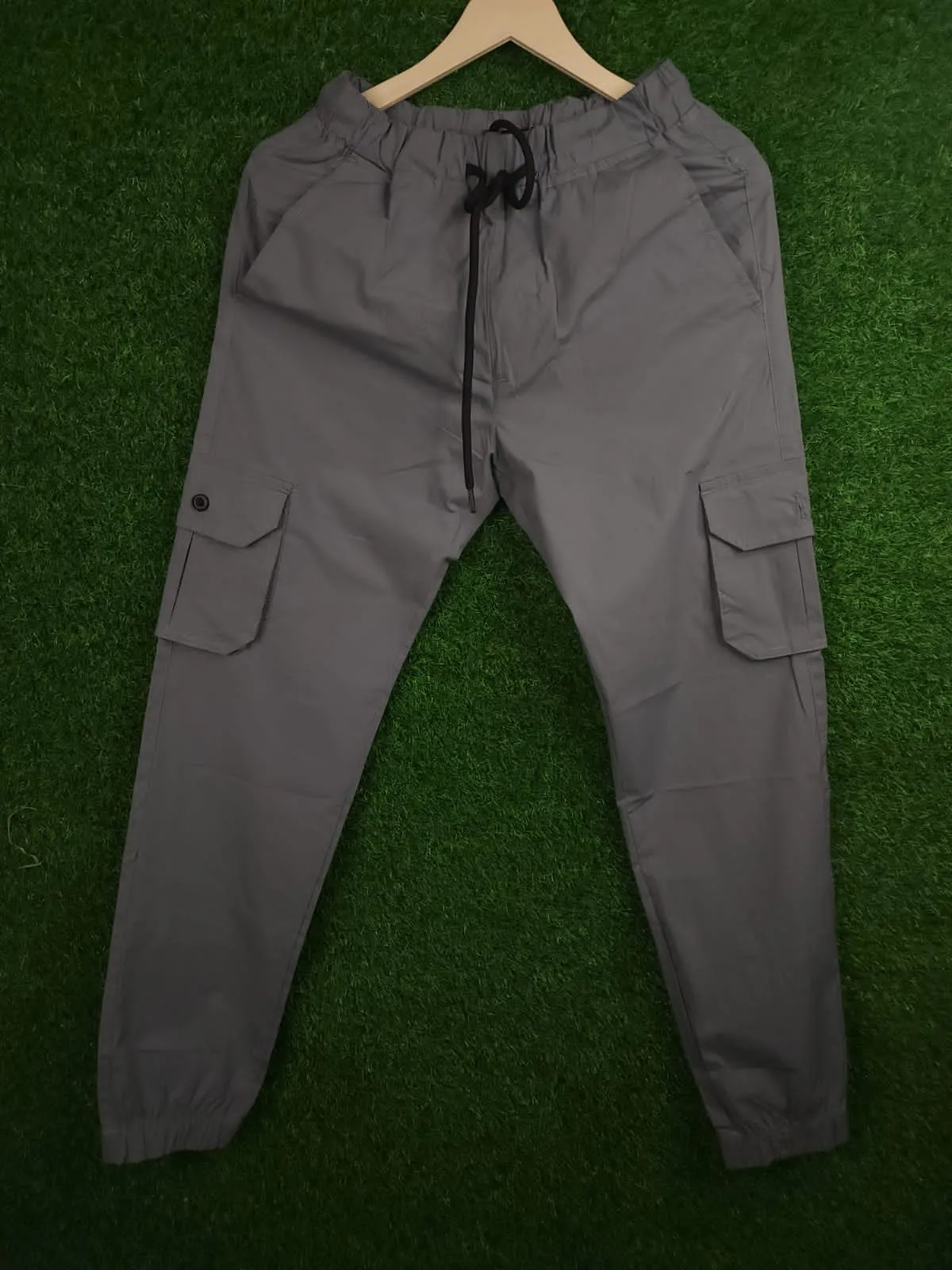 Men Grey Cargo