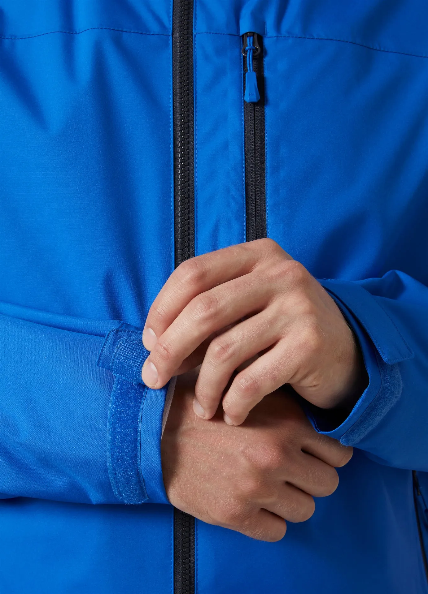 MEN'S CREW HOODED MIDLAYER JACKET 2 - COBALT 2.0