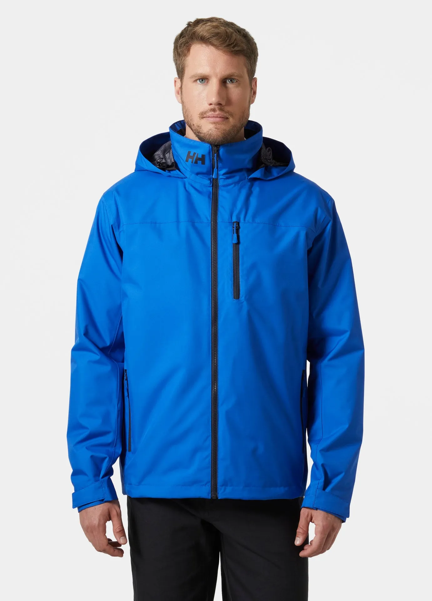 MEN'S CREW HOODED MIDLAYER JACKET 2 - COBALT 2.0