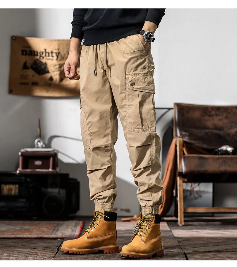 Men's Marden Overalls Tactical Military Wind Casual Pants