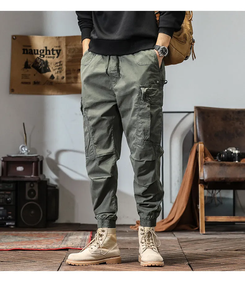 Men's Marden Overalls Tactical Military Wind Casual Pants