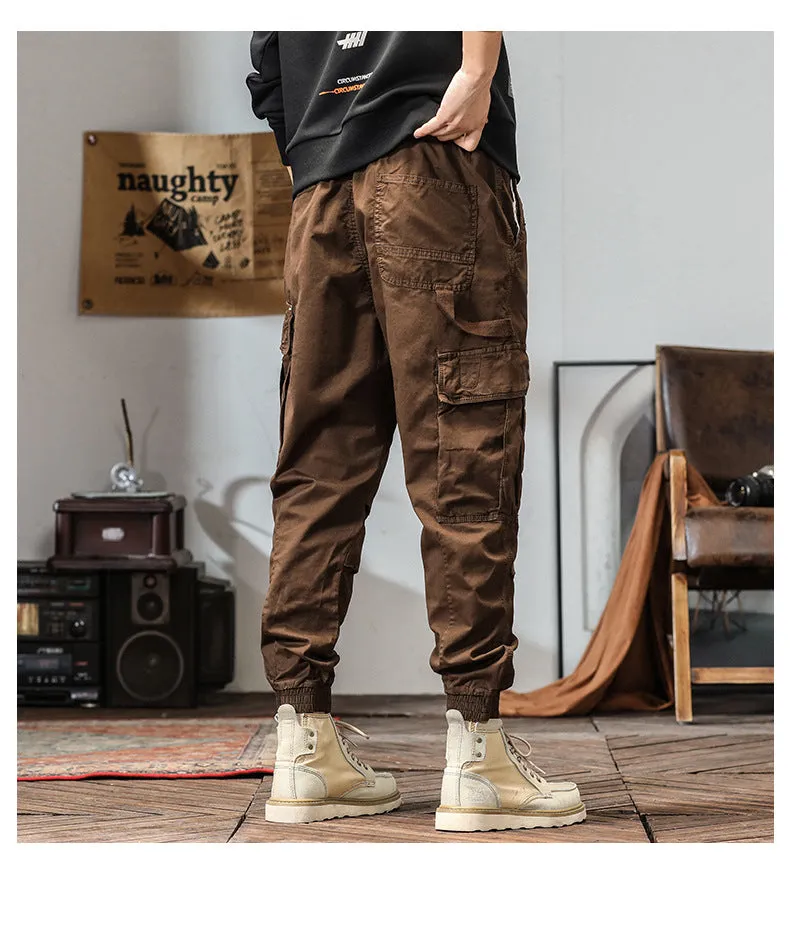 Men's Marden Overalls Tactical Military Wind Casual Pants