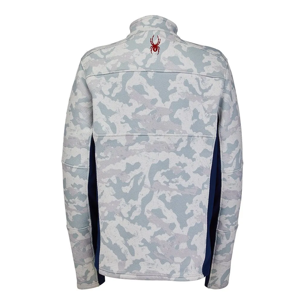 Mens National Encore Full Zip - Snow Camo (2021)