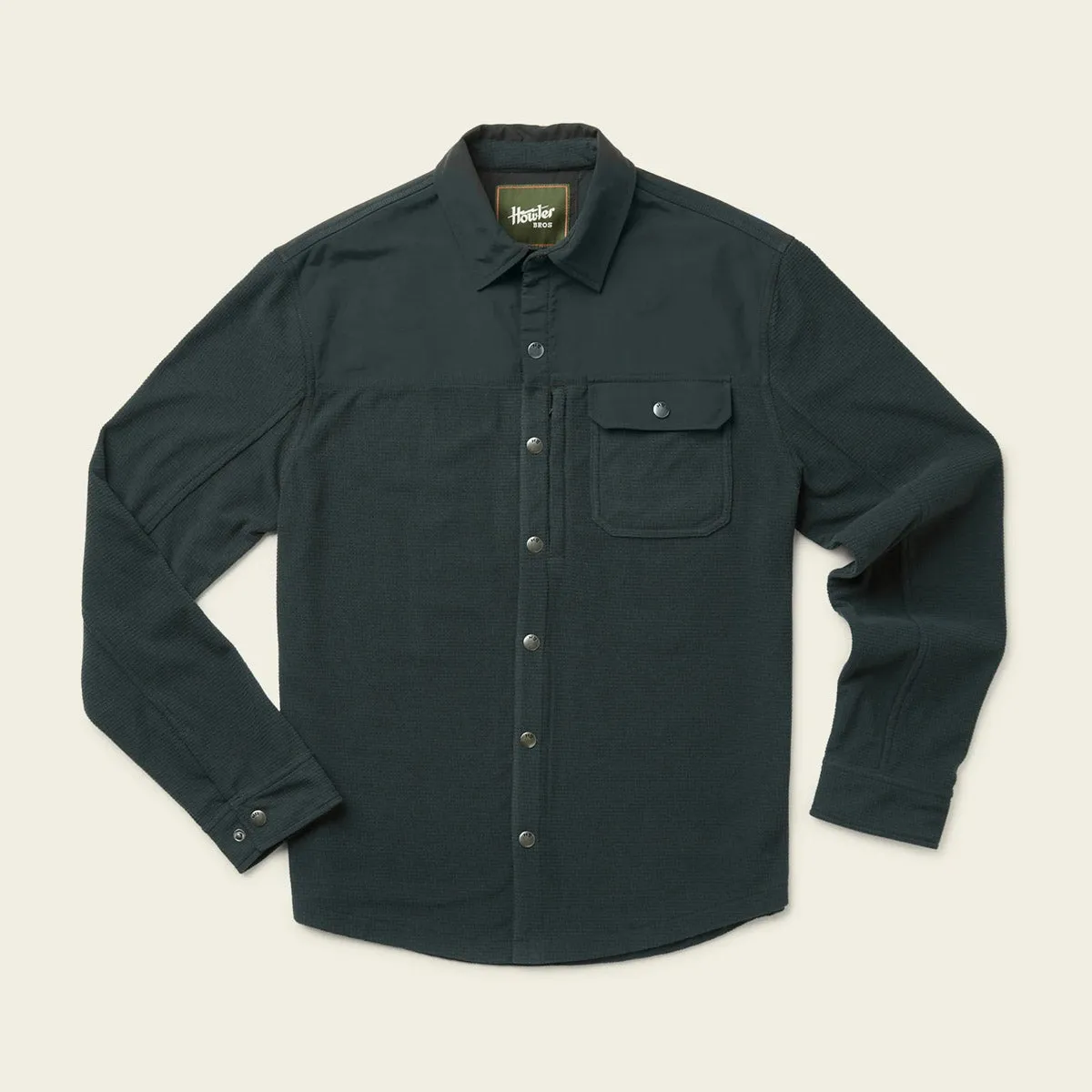 Men's Vapors Grid Fleece Overshirt