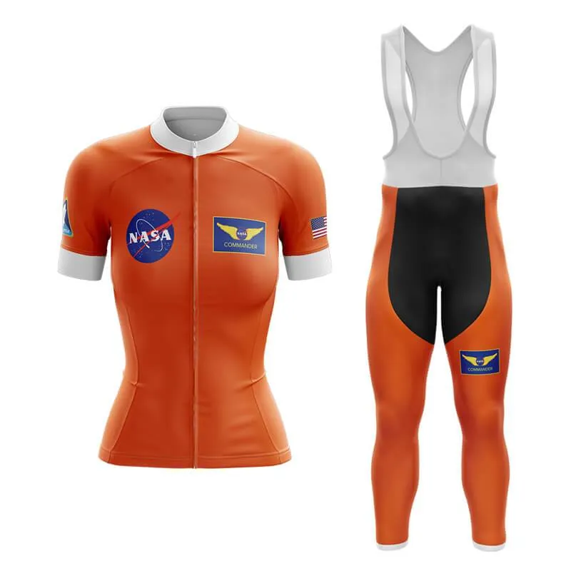 NASA Commander Club Cycling Kit (Orange)